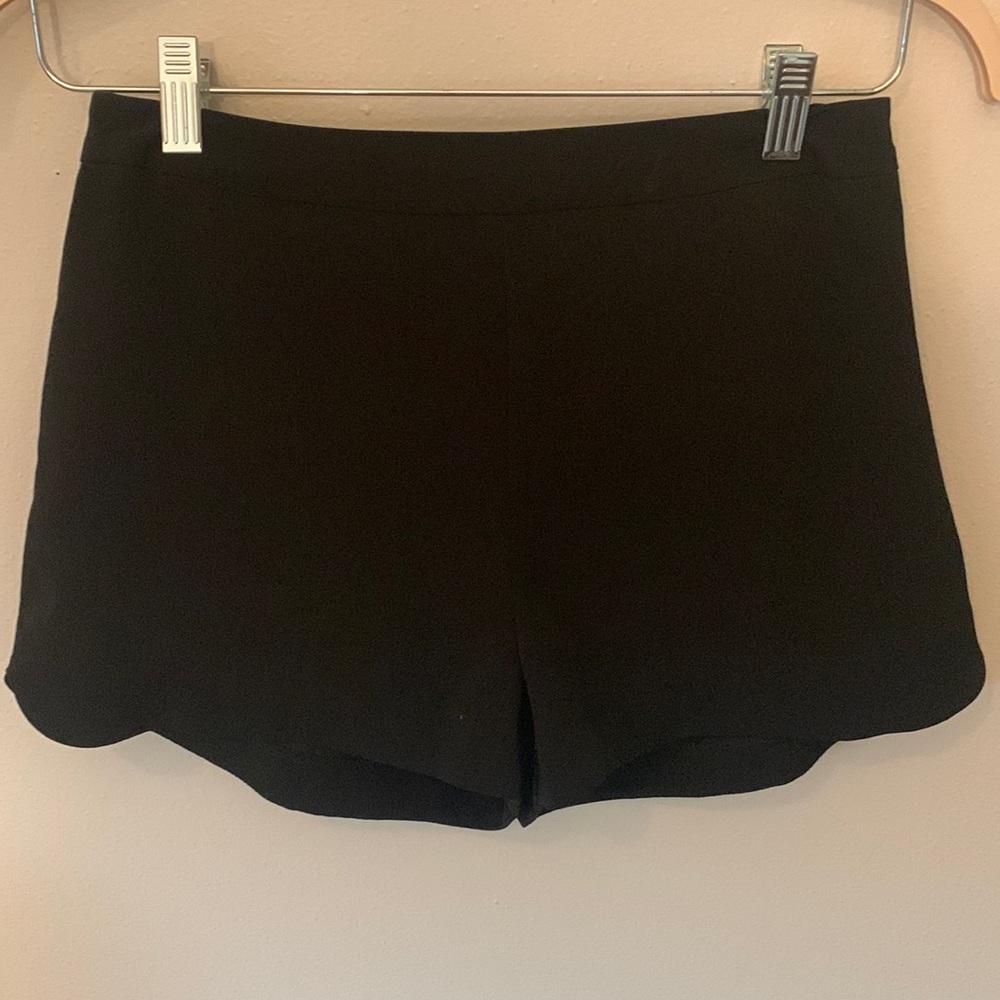 Lush black going out shorts